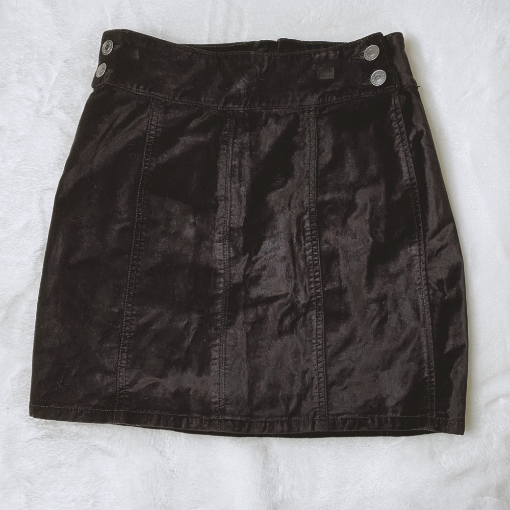 Free people black skirt